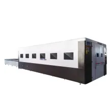 12KW CNC Fiber Laser Cutting Machine